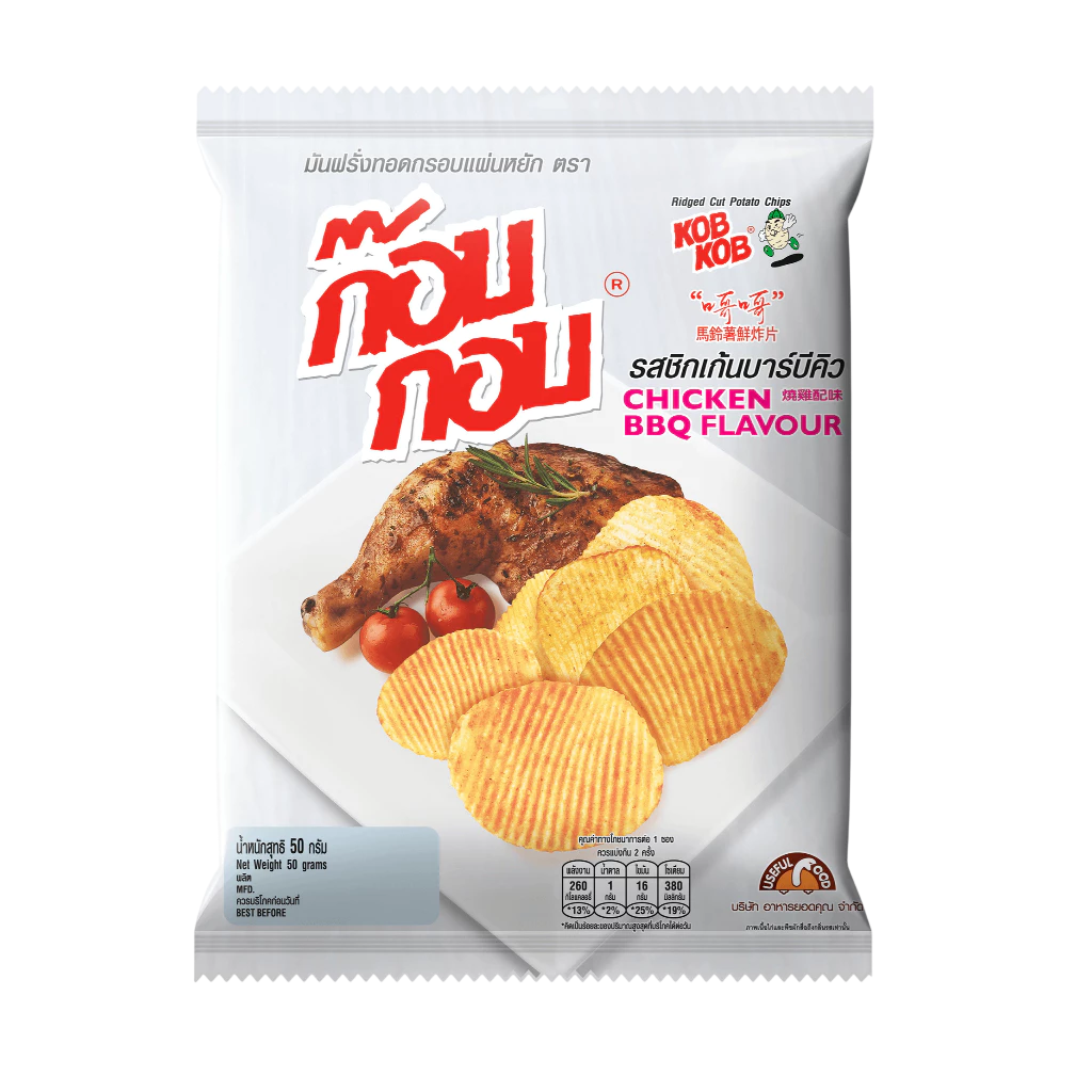 ก๊อบกอบมันฝรั่ง ทอดกรอบ รสบาร์บีคิว