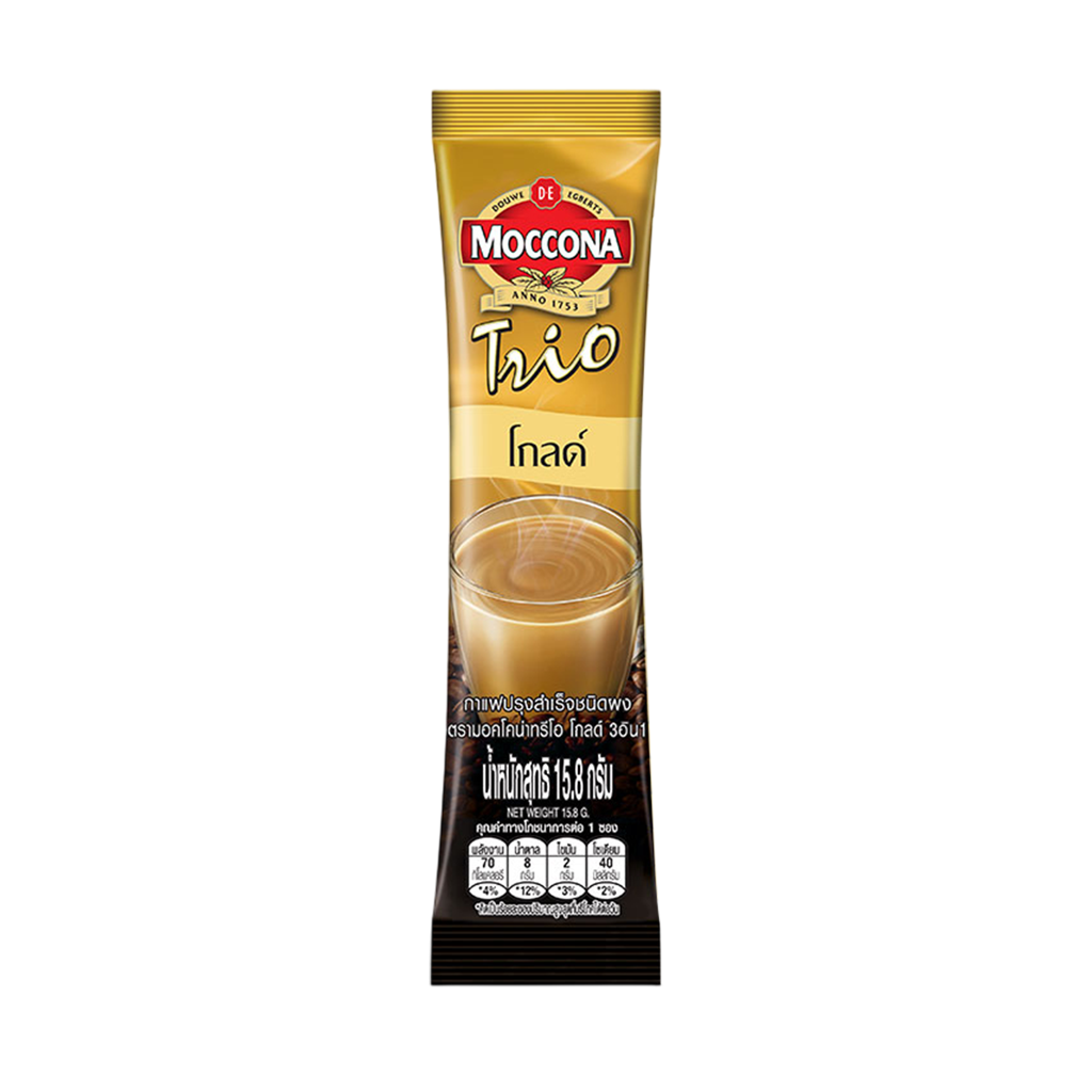 มอคโคน่า กาแฟปรุงสำเร็จชนิดผง 3อิน1 ทรีโอโกลด์ 15.8 ก.