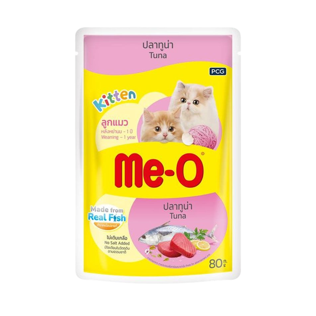 มีโอลูกแมว เพาซ์ ปลาทูน่า 80 ก.