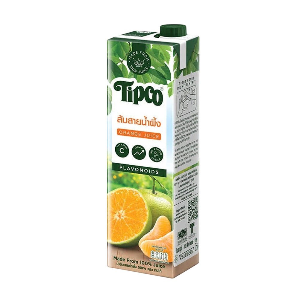 Tipco 100%Sainamphueng orange juice 1Lt.