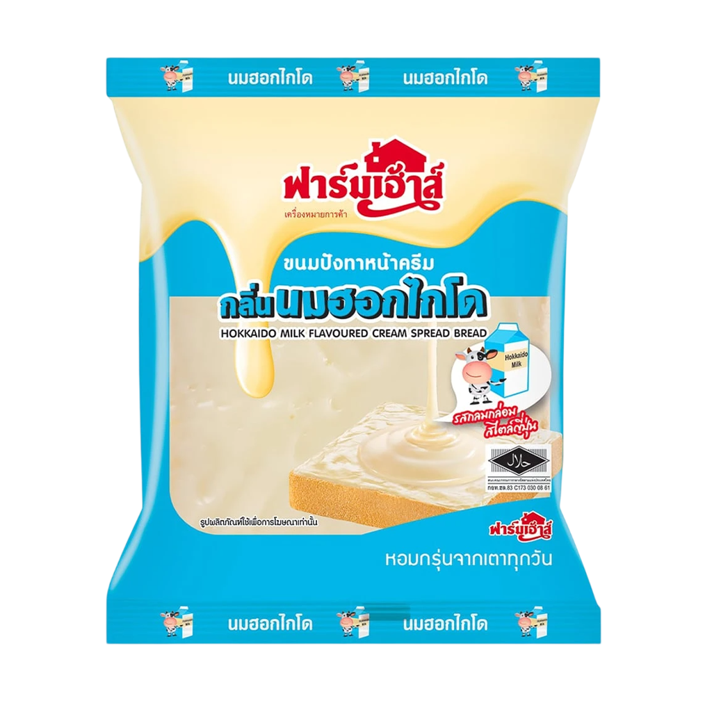 ฟาร์มเฮ้าส์ ขนมปังครีมกลิ่นนมฮอกไกโด