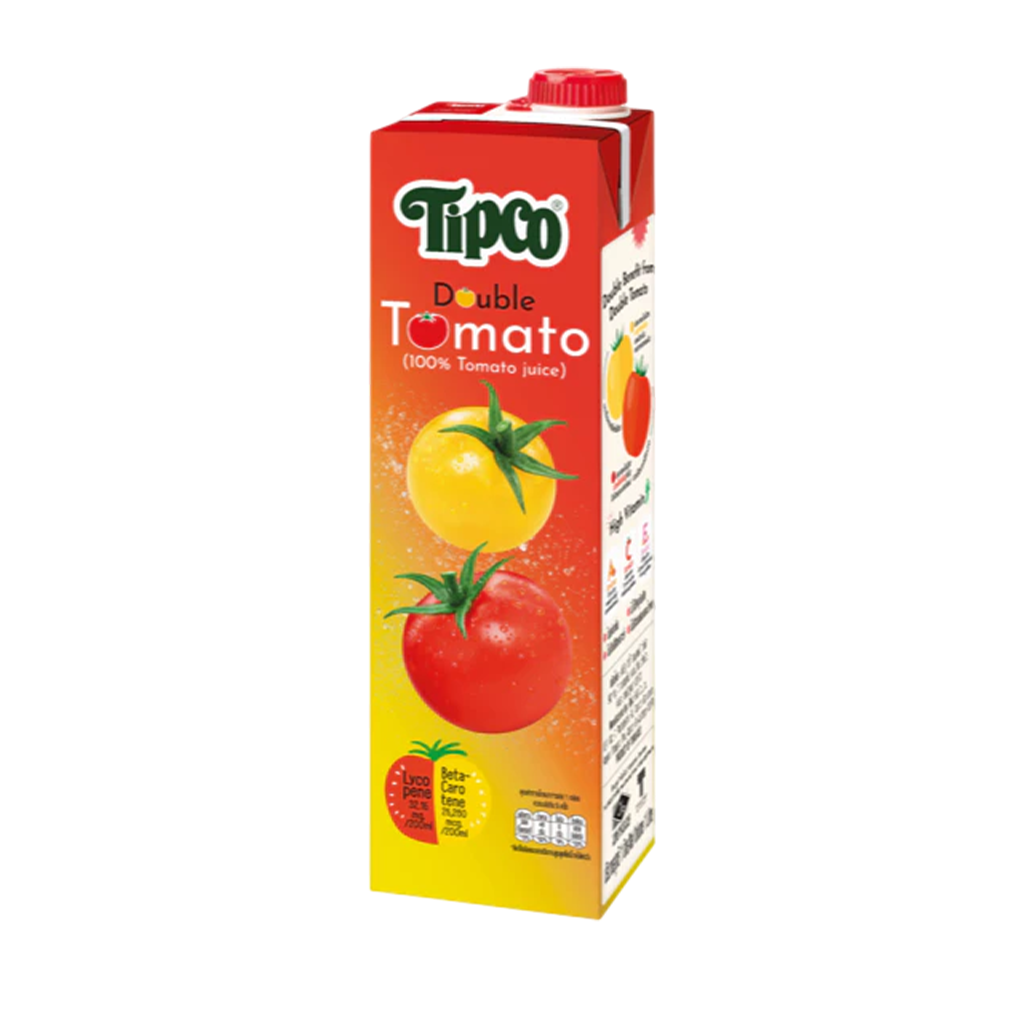 Tipco 100%Double Tomato juice 1Lt.
