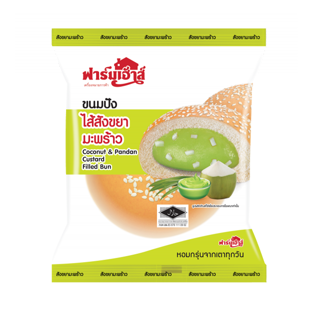 ฟาร์มเฮ้าส์ ขนมปังสอดไส้สังขยามะพร้าวอ่อน