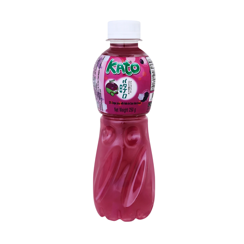 กาโตะ น้ำองุ่น 25% ผสมวุ้นมะพร้าว 250 มล.