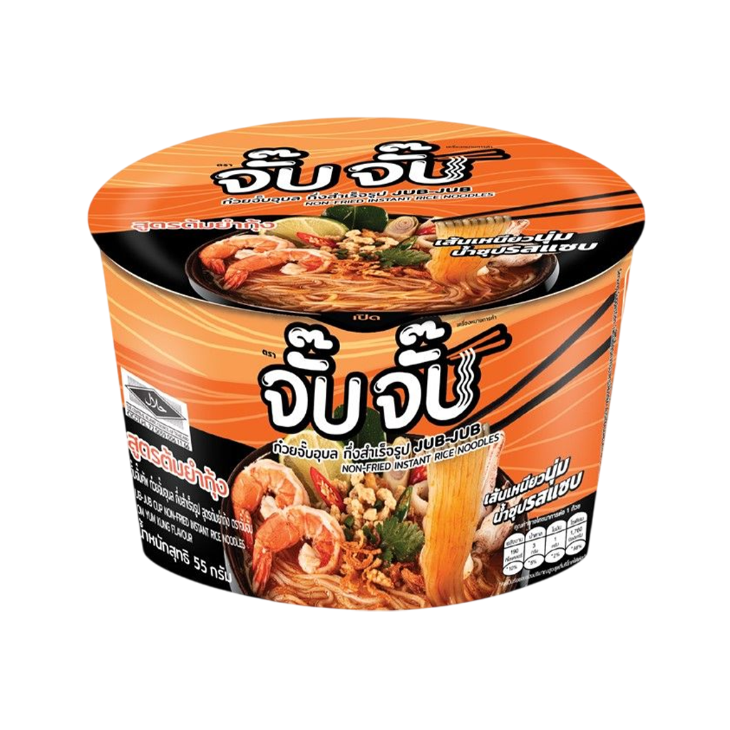 จั๊บจั๊บคัพ ก๋วยจั๊บรสต้มยำกุ้ง 55 ก.