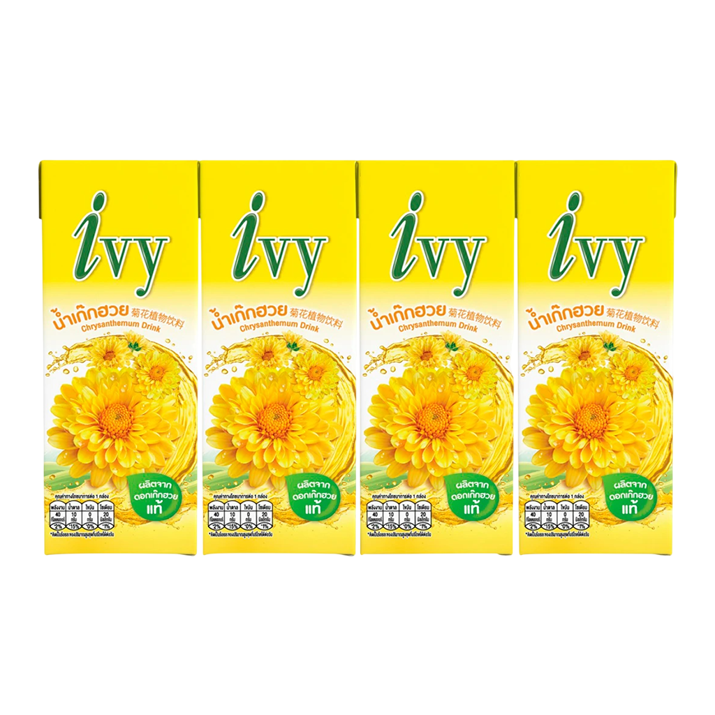 ไอวี่ น้ำเก๊กฮวย 170 มล. แพ็ก4