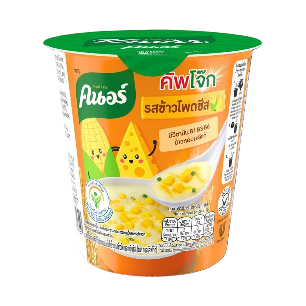 คนอร์คัพโจ๊ก รสข้าวโพดชีส