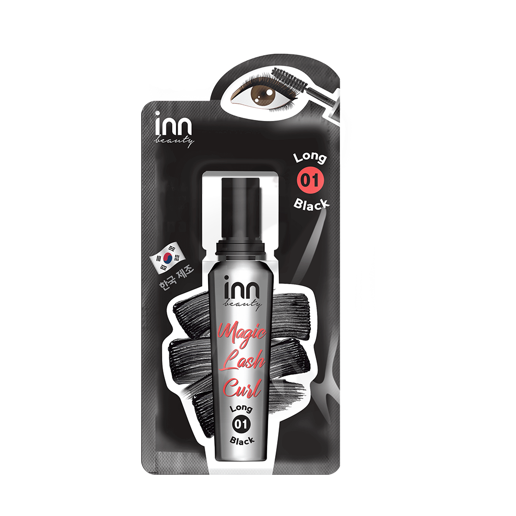 Inn Beauty มาสคาร่า Magic Lash Curl #01 Long Black