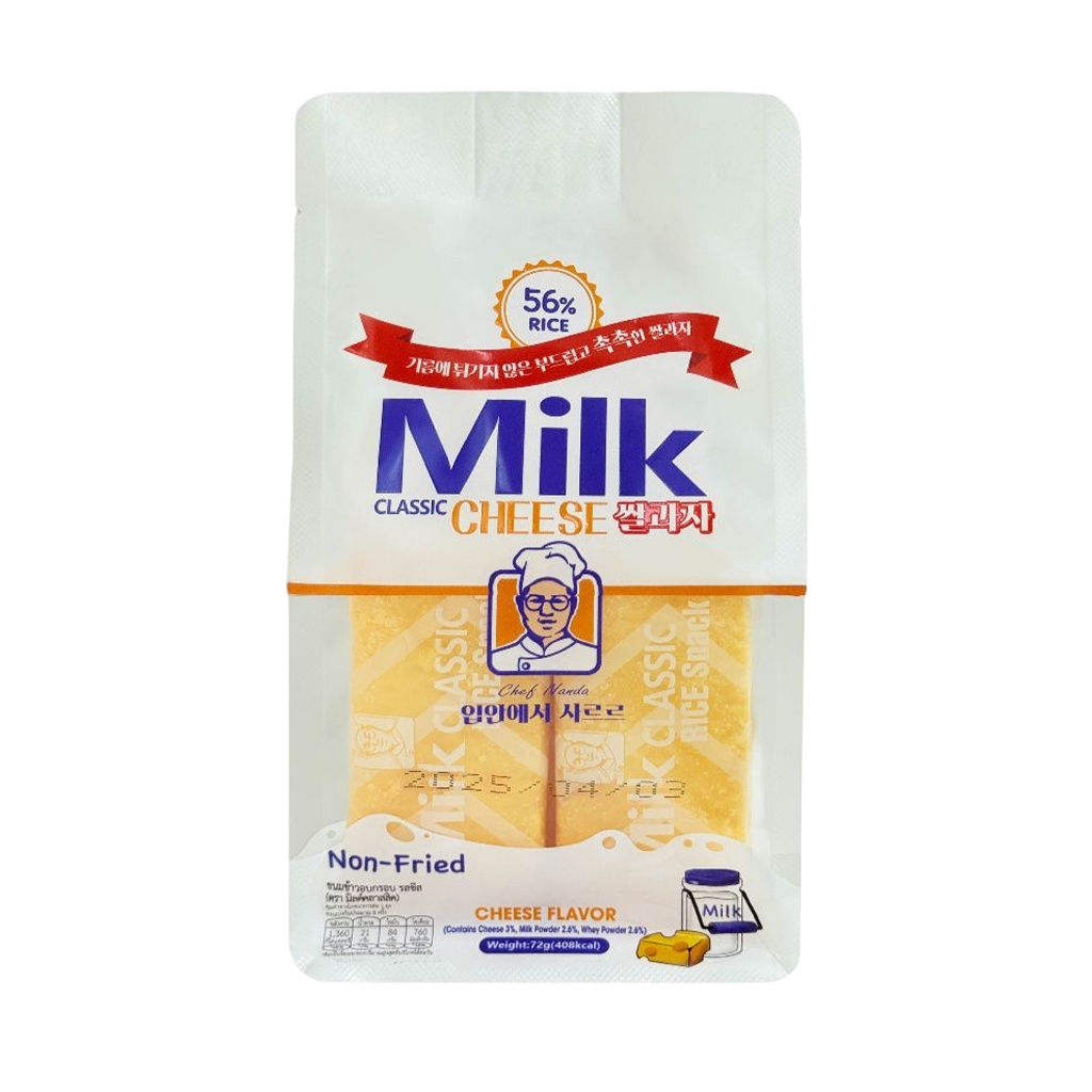 Milk Classic Rice Snack (Cheese) 72g