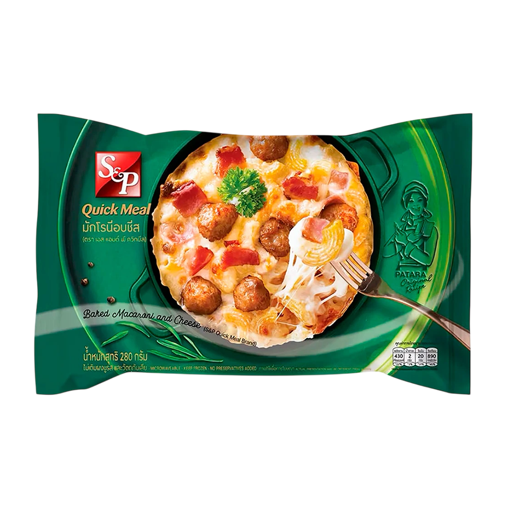 เอสแอนด์พี มักกะโรนีอบชีส 280 ก.