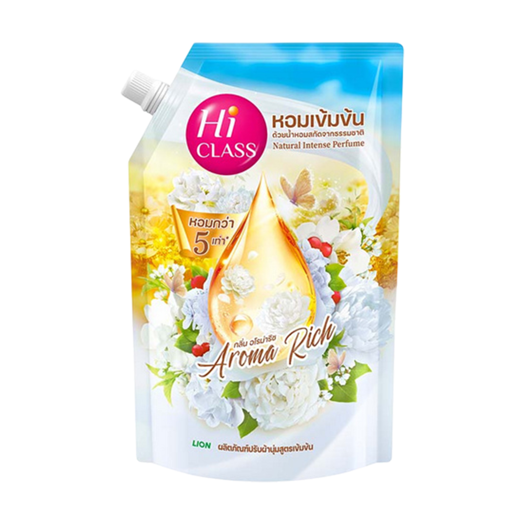 ไฮคลาส ปรับผ้านุ่ม สูตรเข้มข้น กลิ่น อโรม่าริช