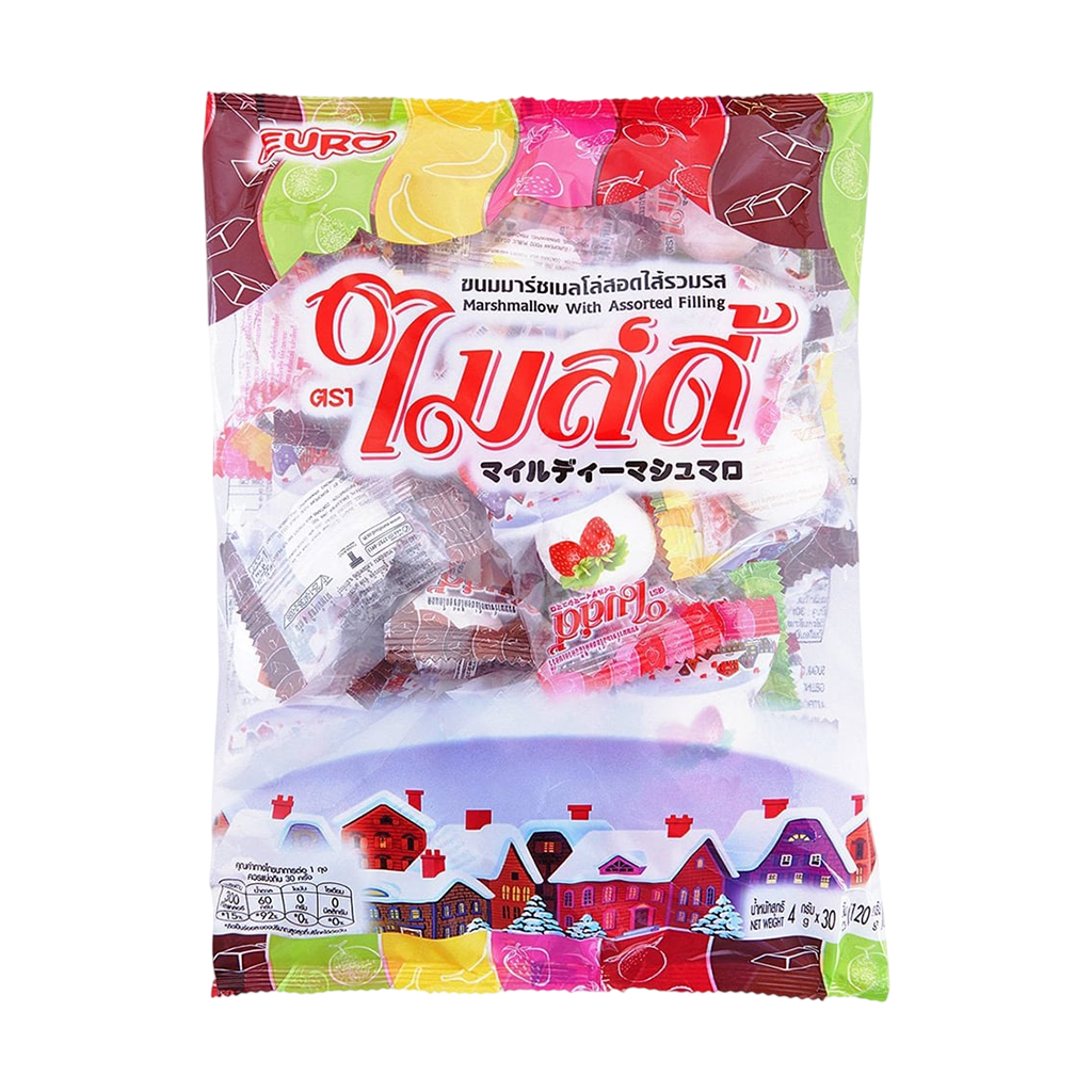ไมล์ดี้ มาซเมลโล่ รวมรส 120 ก.