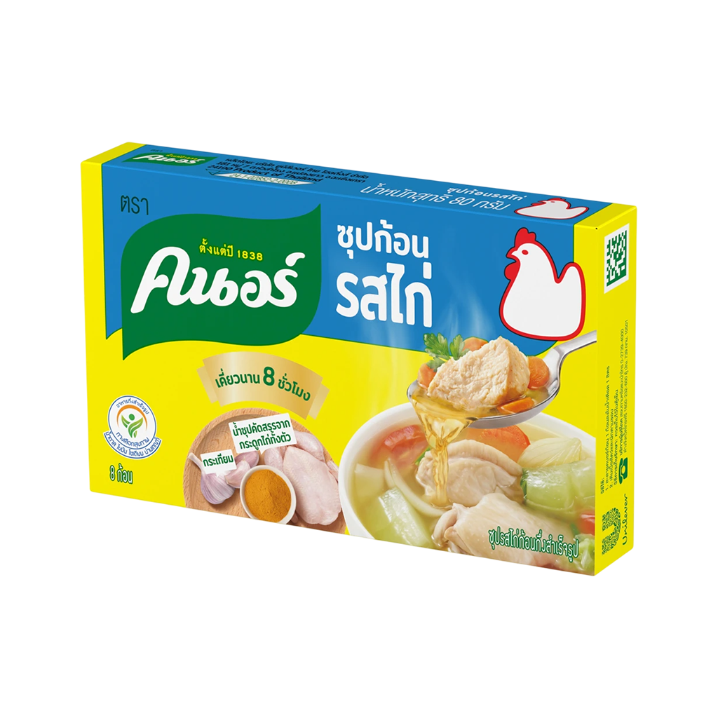 คนอร์ ซุปรสไก่ก้อนกึ่งสำเร็จรูป 80 ก.