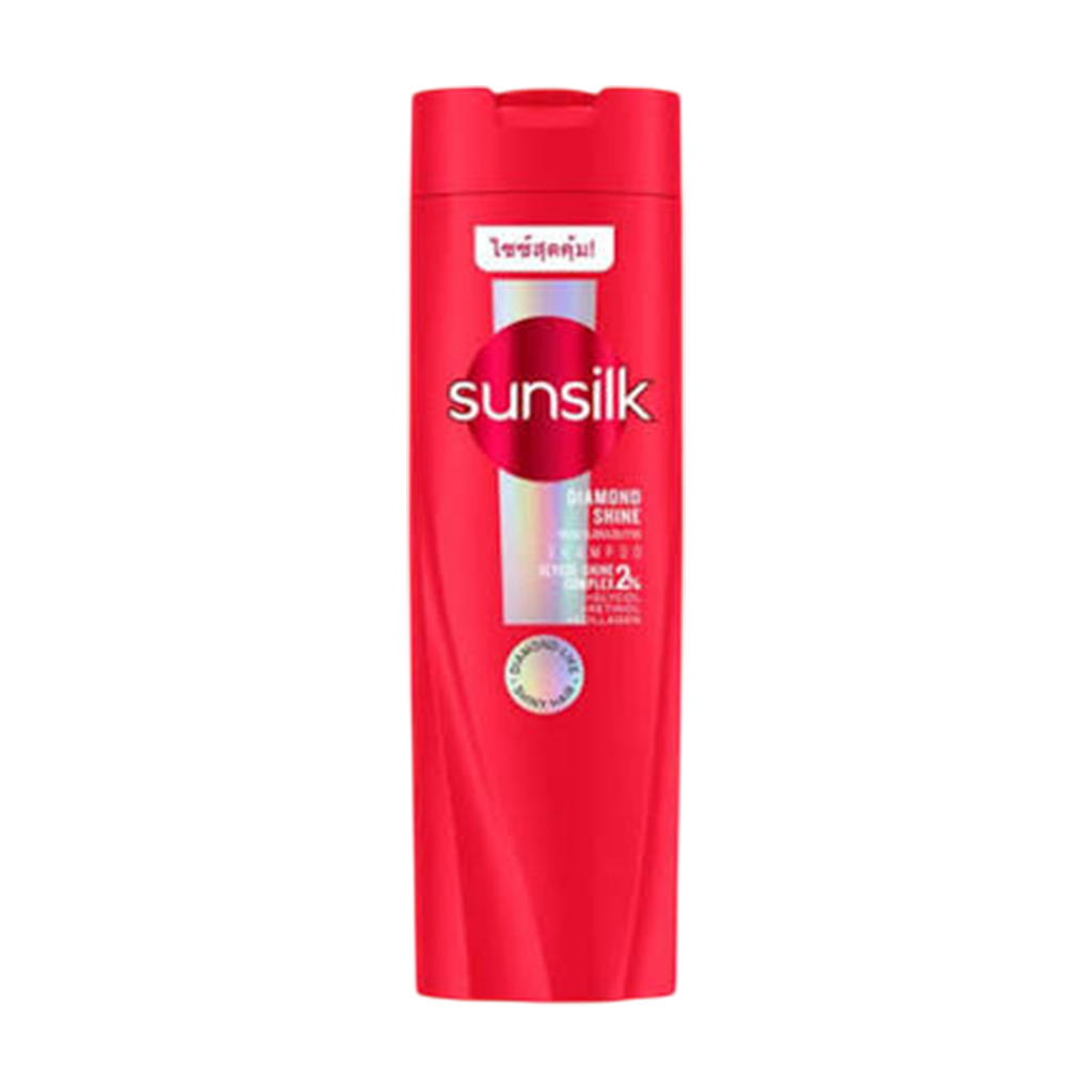 ซันซิล แชมพู ไดมอนด์ ไชน์ สีแดง 90มล.