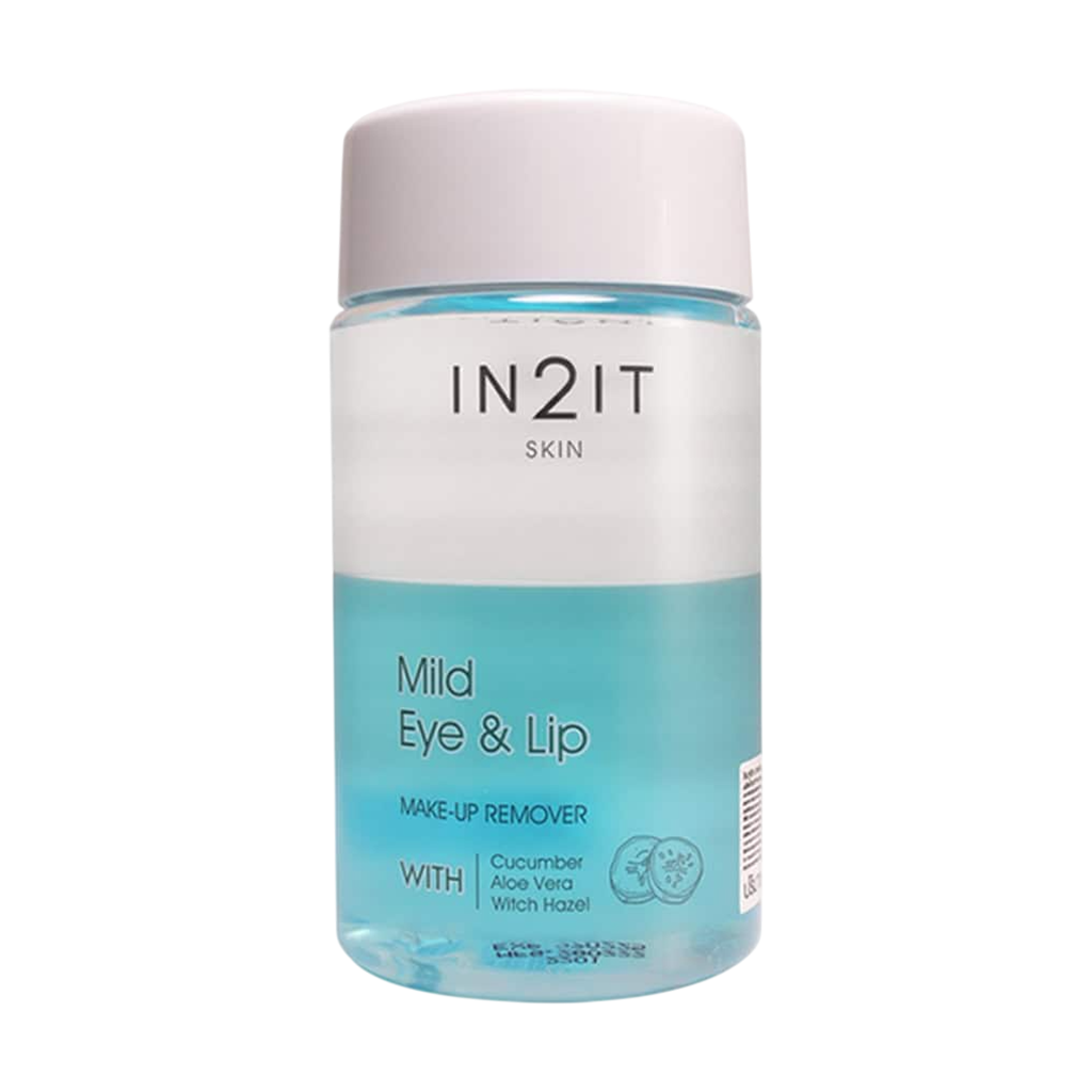 IN2IT Mild Eye and Lip Make up remover 150ml. ผลิตภัณฑ์ล้างเครื่องสำอาง