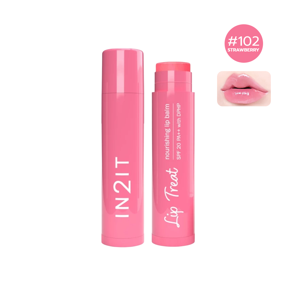 IN2IT Lip Treat Nourishing Lip Balm SPF 20 PA++  4.5g.