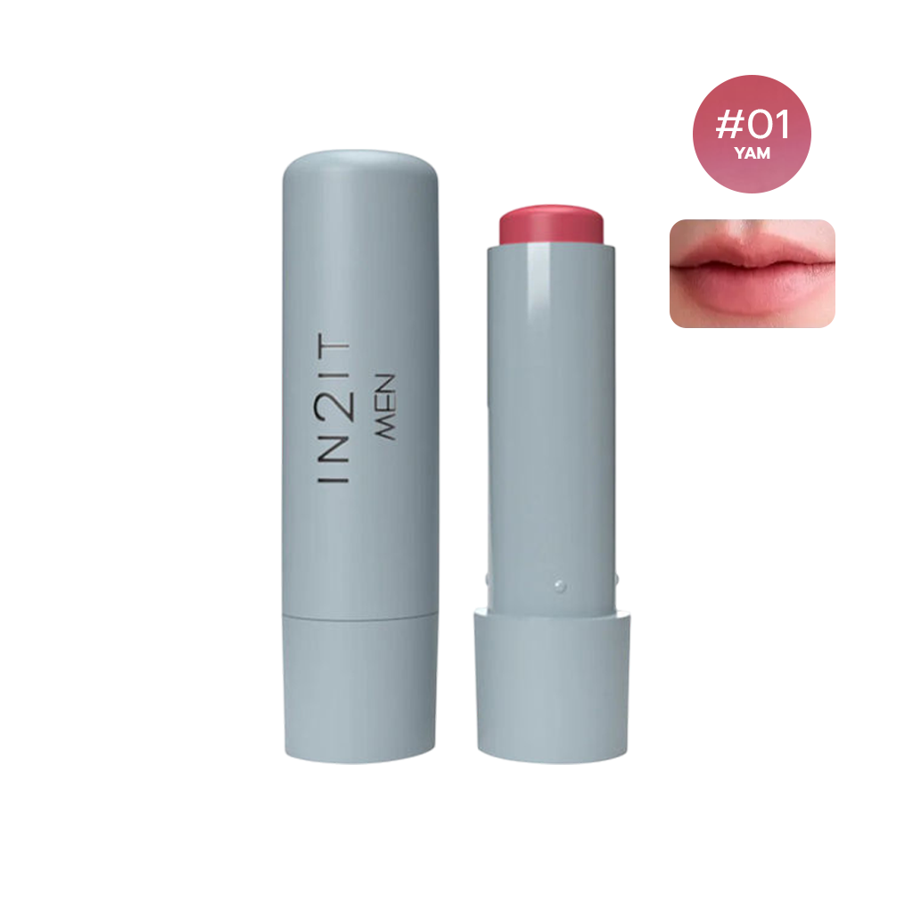 IN2IT Men Matte Defence Lip Balm SPF20 PA++ 4.8g