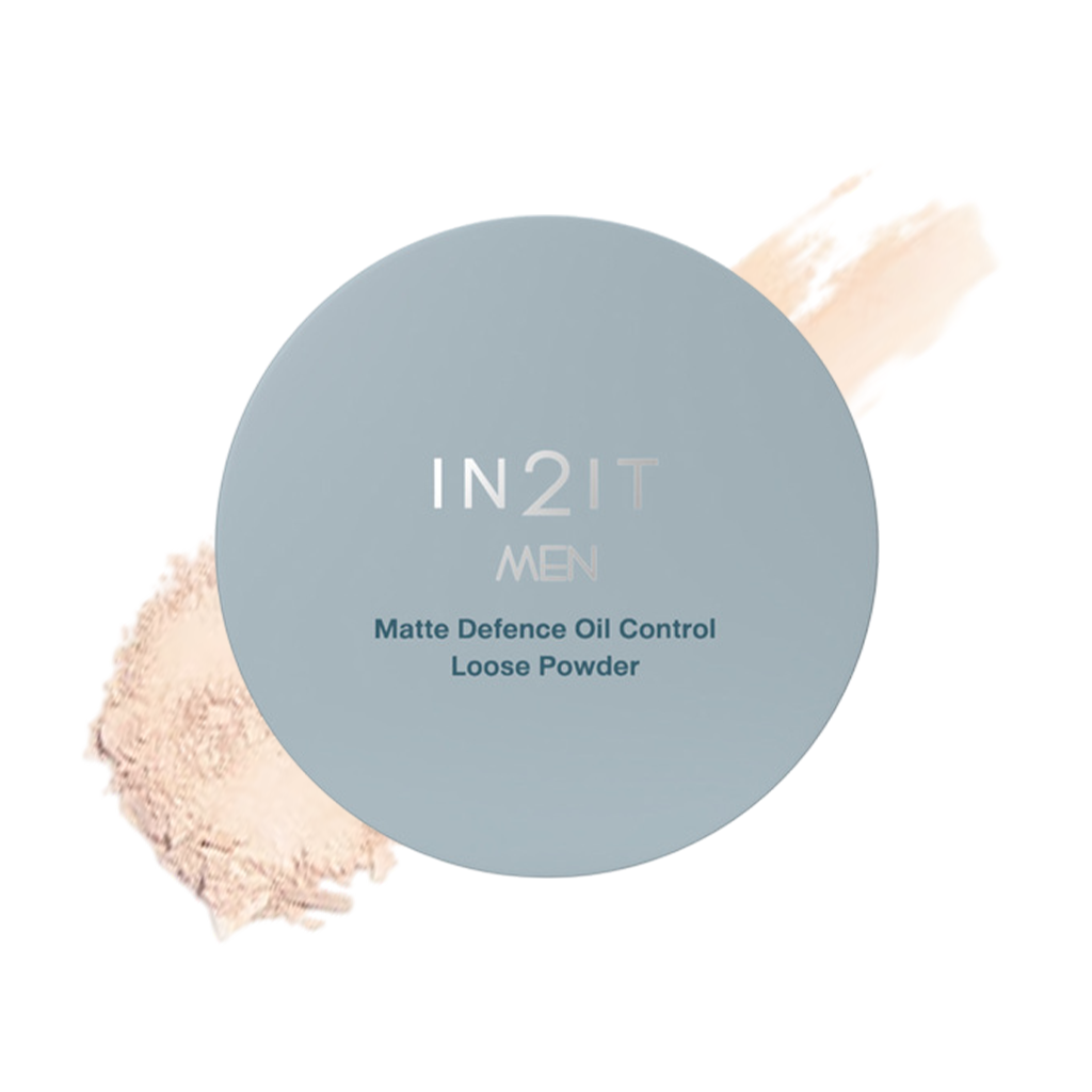 IN2IT Men Matte Defence Oil Control Loose Powder 20g. #Natural