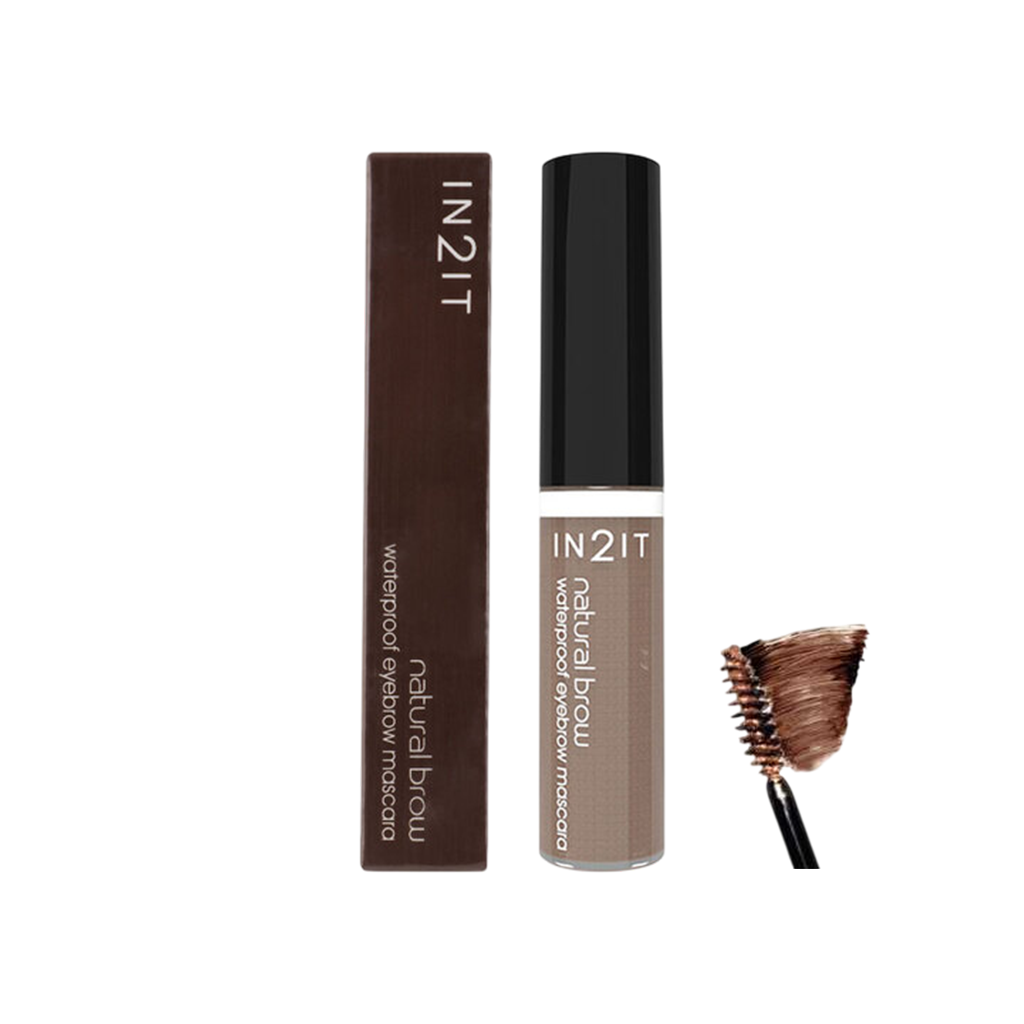 IN2IT Natural Brow Waterproof Eyebrow Mascara