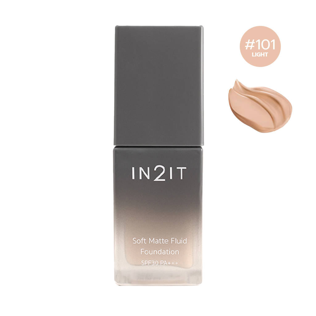 IN2IT Soft Matte Fluid Foundation SPF30 PA+++ 20 มล.
