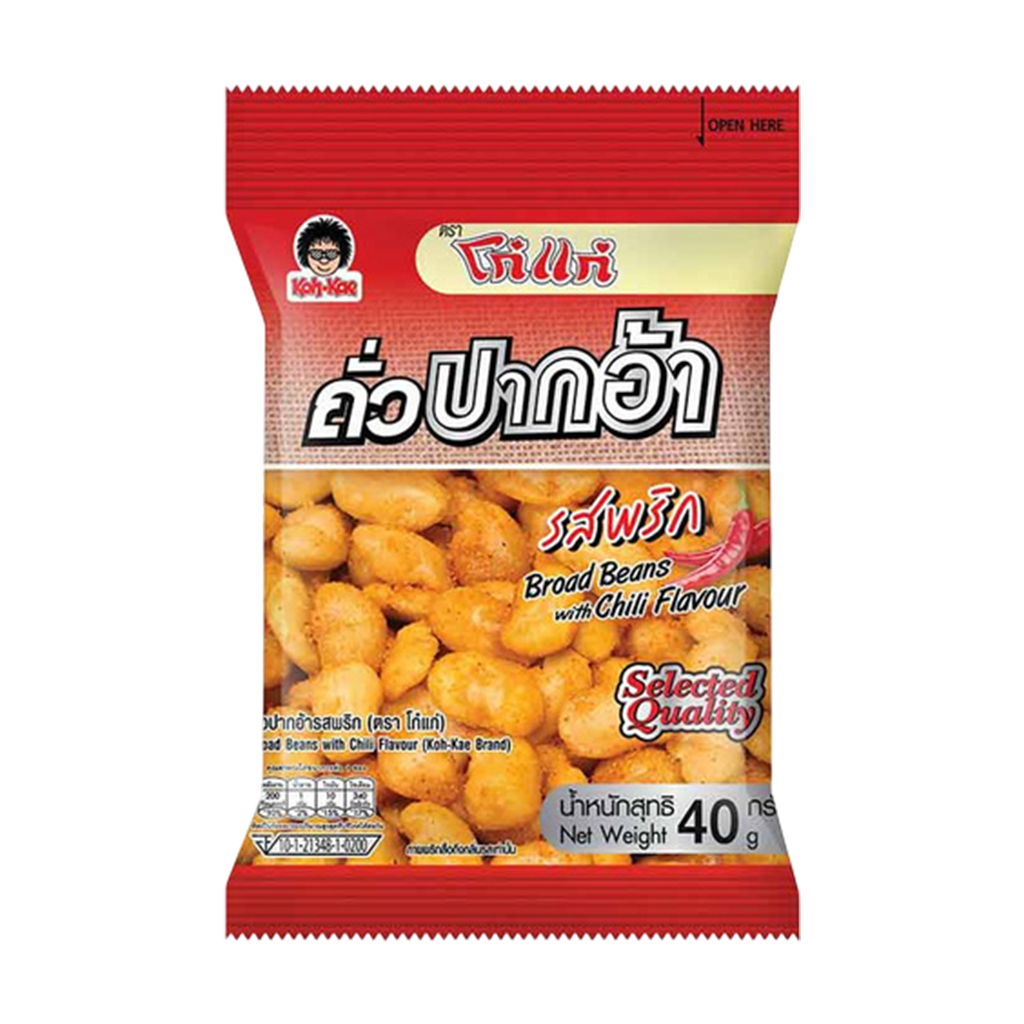 โก๋แก่ ถั่วปากอ้ารสพริก 40 กรัม