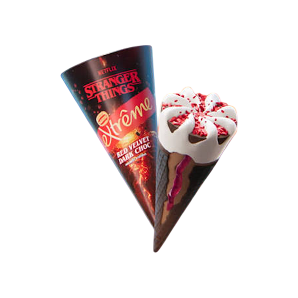 Nestle Extreme Stranger Things Red Velvet Dark Choc